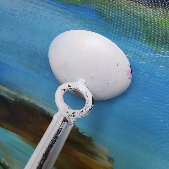 Shabby Chic Vintage Inspired Candle Holder - Picture 11 of 11